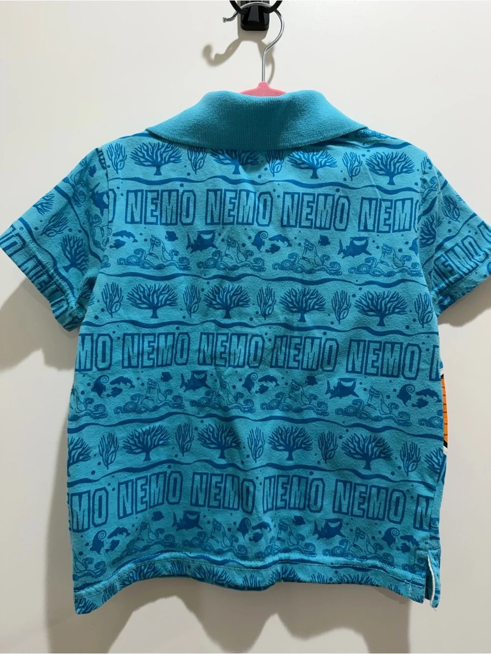 Disney Finding Dory Nemo Polo & denim shorts set - 2T